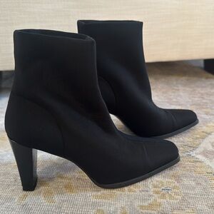 Stuart Weitzman Stretch Sock Black Boots Size 6
